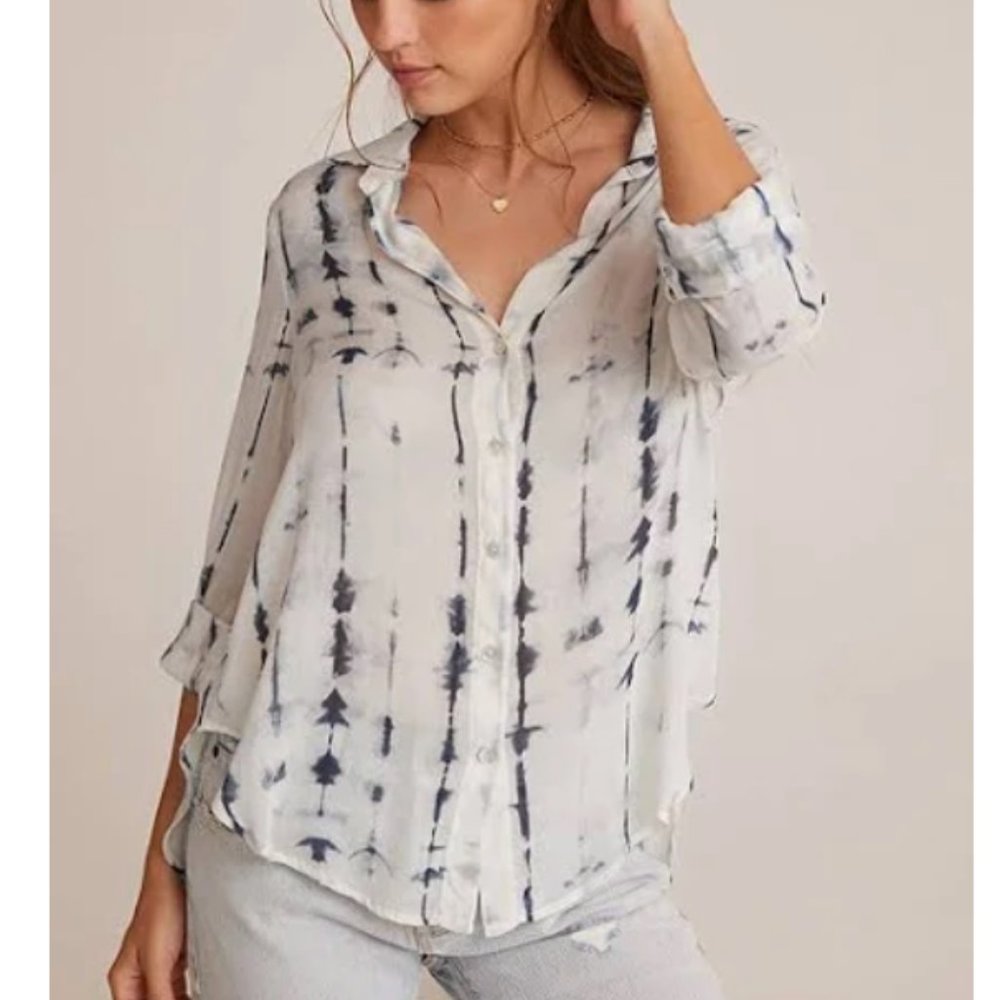 NWOT - Bella Dahl flowy button down blouse
